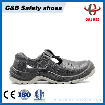 New Trend Premium CE Certified Finished Leather Anti-static Safety Shoes With Steel Toe